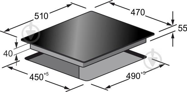 Варочная поверхность индукционная Kaiser KCT 4746 FI - фото 2
