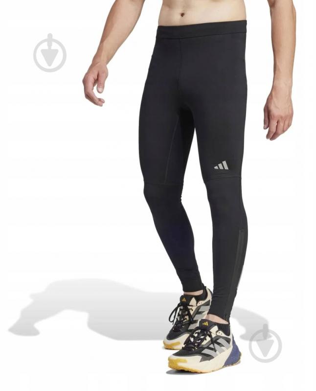 Лосины Adidas Ultimate Warm Running IJ9088 р.M черный - фото 1