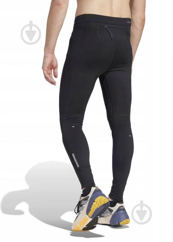Лосины Adidas Ultimate Warm Running IJ9088 р.M черный - фото 4