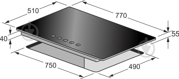 Варочная поверхность индукционная Kaiser KCT 7797 FI Em - фото 2