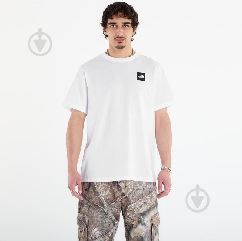 Футболка THE NORTH FACE M EVOLUTION BOX HALF DOME REGULAR SHORT NF0A8G9CFN41 р.S белый - фото 1