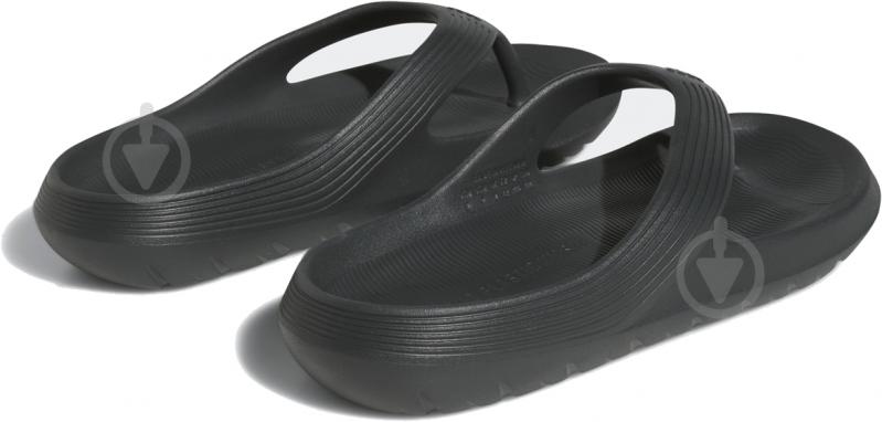 Тапочки Adidas ADICANE FLIP FLOP HQ9921 р.46 черный - фото 4