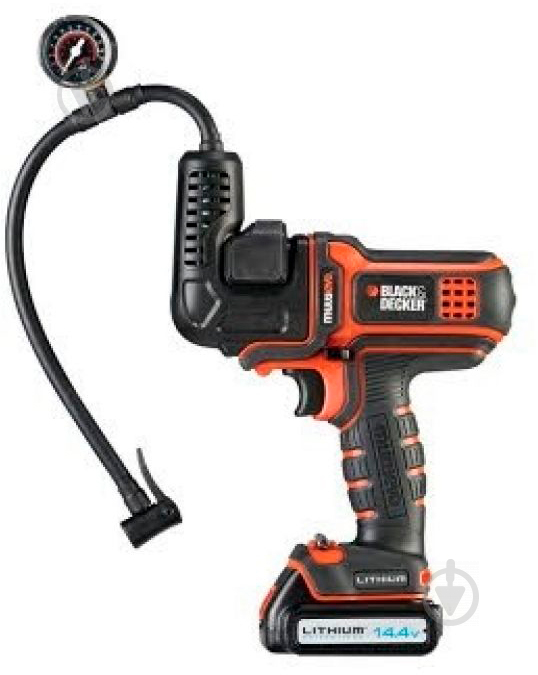 Насадка Black+Decker компрессор с манометром Multievo MTNF9 - фото 2