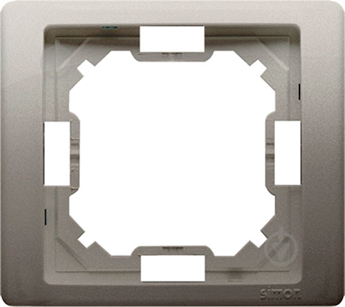 Рамка Simon Basic універсальна сатин BMRC1/29 - фото 1