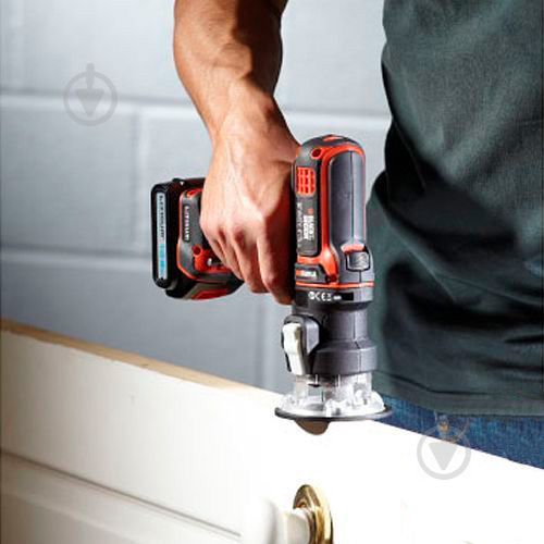 Насадка Black+Decker MULTIEVO фрезерный станок хвост 6,35 ММ MTRT8 - фото 6