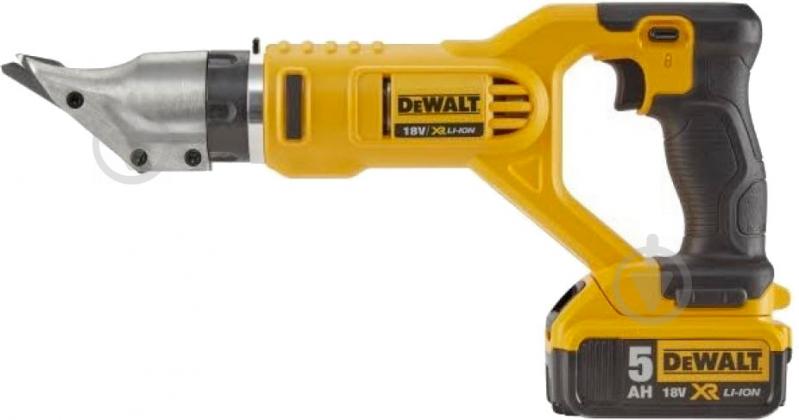 Электроножницы аккумуляторные DeWalt по металлу DCS491N - фото 1