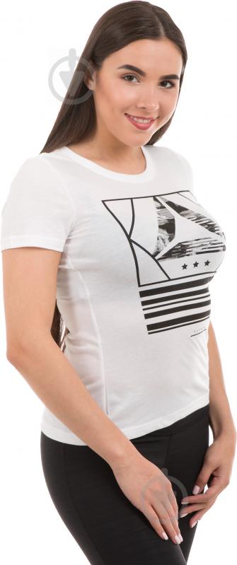 Футболка Reebok WOR CS GRAPHIC TEE BK2877 р.XS белый - фото 2