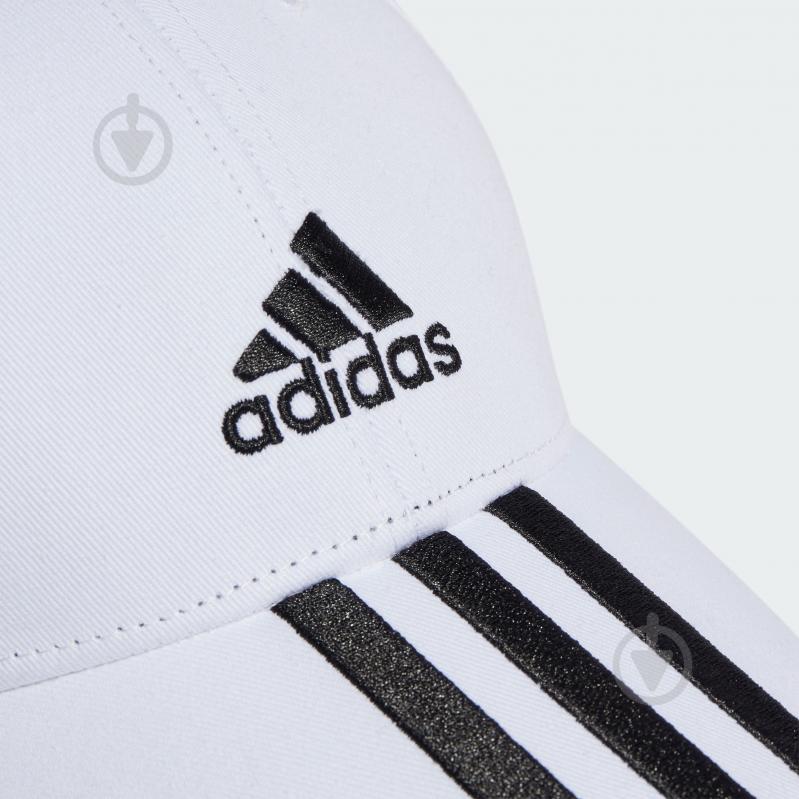 Кепка Adidas BBALL 3S CAP CT II3509 OSFW белый - фото 2