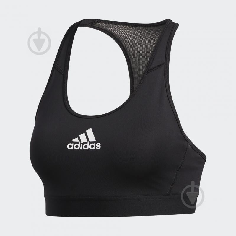 Бра Adidas DRST ASK P BRA FJ7262 р.XS чорний - фото 1