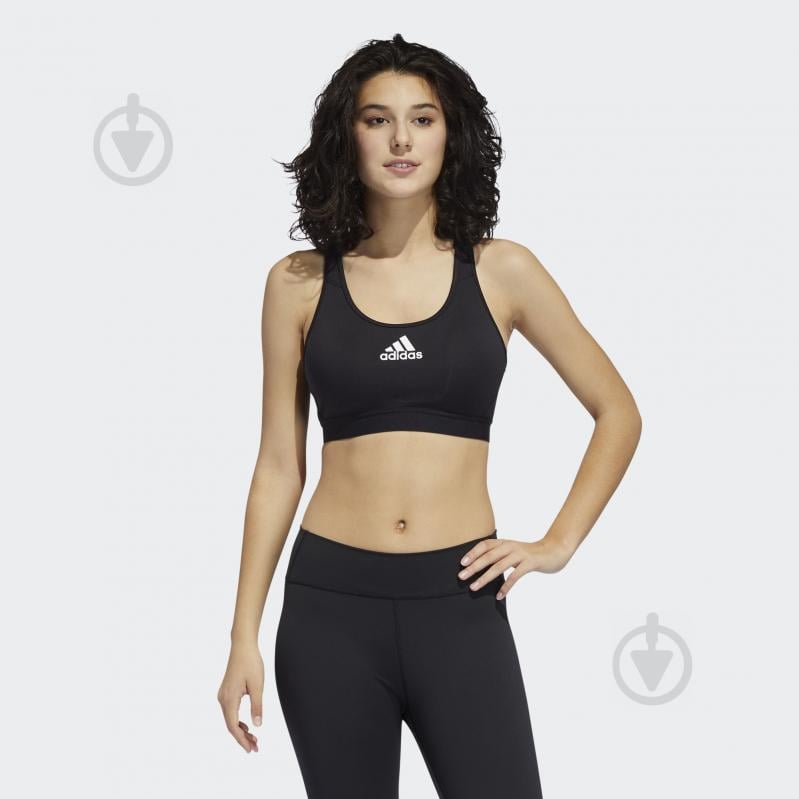 Бра Adidas DRST ASK P BRA FJ7262 р.XS чорний - фото 3