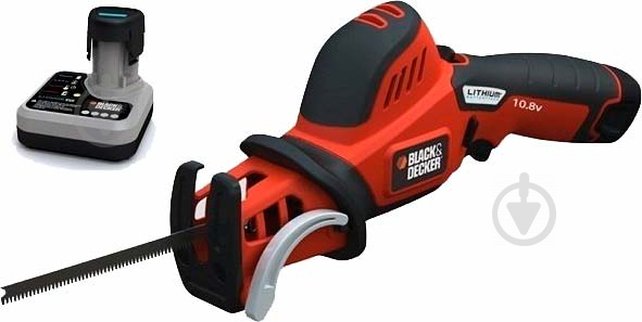 Пила шабельна Black+Decker GKC108 - фото 1