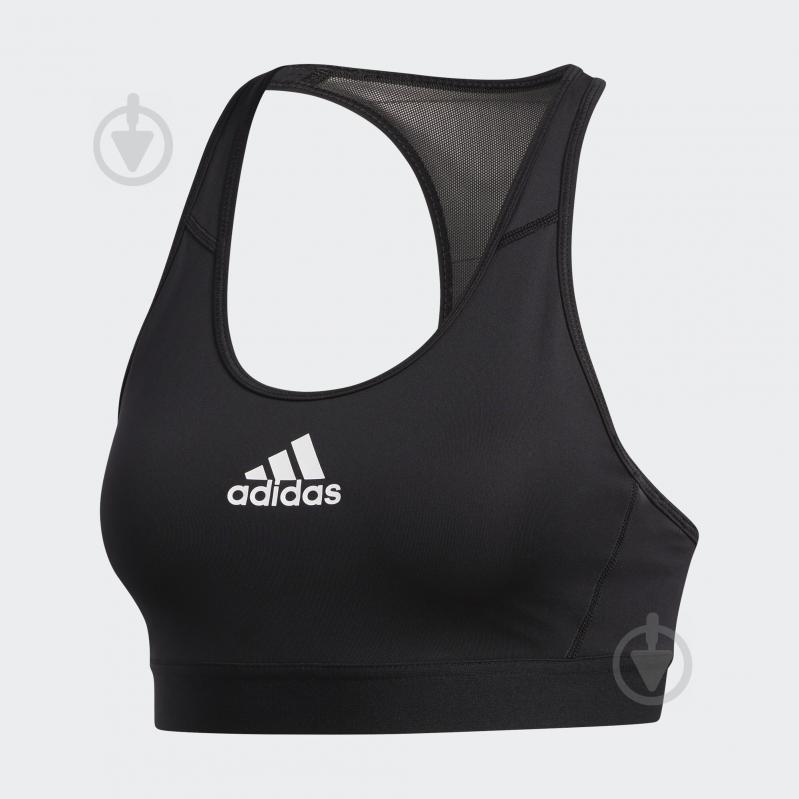 Бра Adidas DRST ASK P BRA FJ7262 р.M черный - фото 1