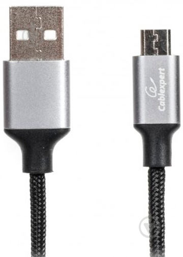 Кабель Cablexpert 1 м черный (CCPB-M-USB-09BK) - фото 1