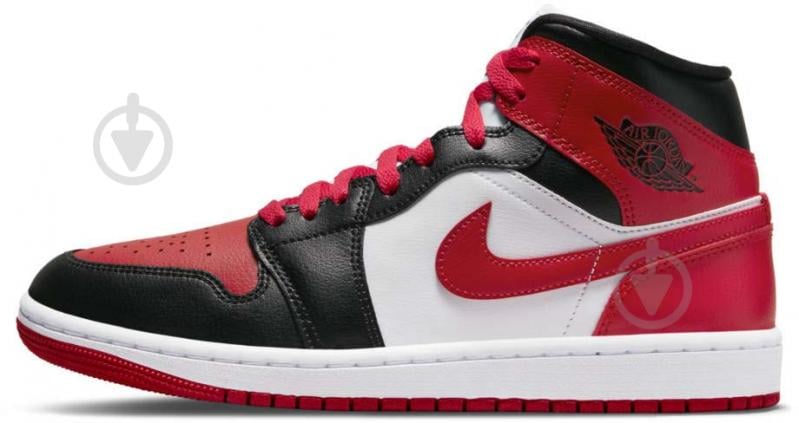 Кроссовки женские Jordan AIR 1 MID BQ6472-079 р.36,5 бело-черные - фото 3