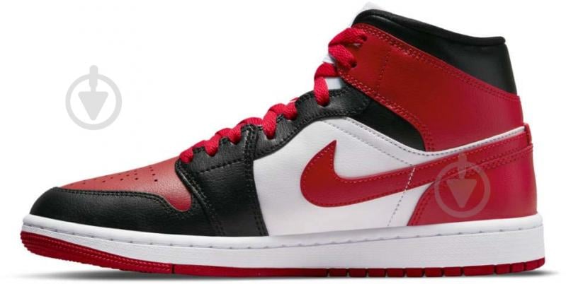 Кроссовки женские Jordan AIR 1 MID BQ6472-079 р.36,5 бело-черные - фото 4