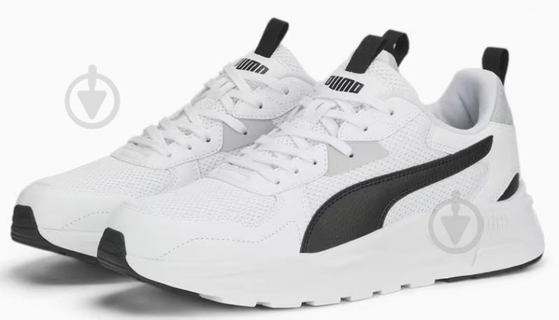 Кросівки чоловічі Puma TRINITY LITE PUMA WHITE-PUMA BLACK-COOL 38929202 р.37 білі - фото 3