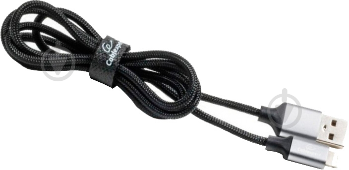 Кабель Cablexpert 1 м чорний (CCPB-L-USB-09BK) - фото 2