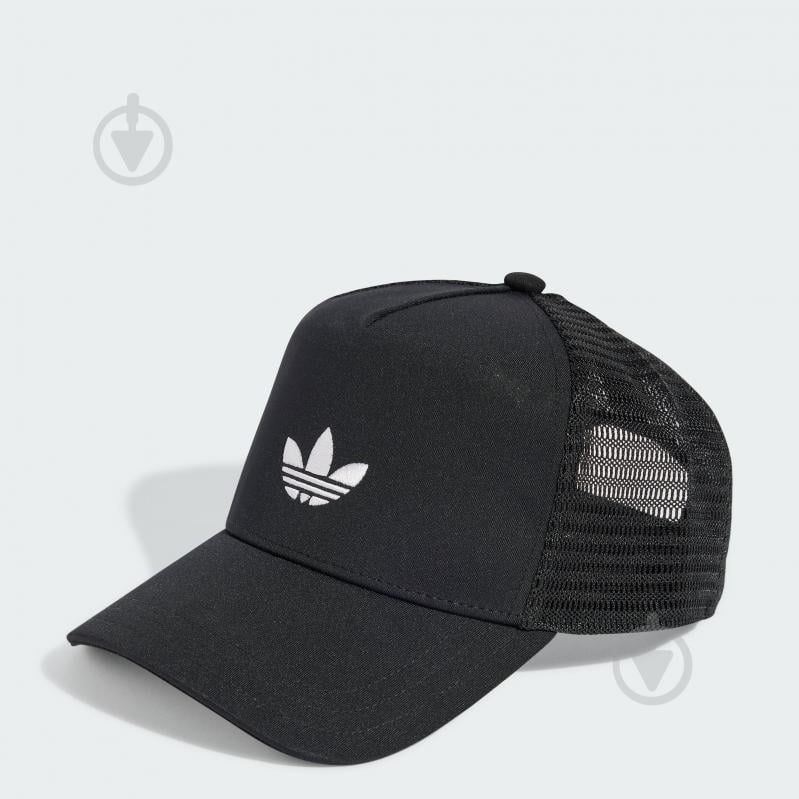Кепка Adidas CURVED TRUCKER JC6038 OSFW черный - фото 1