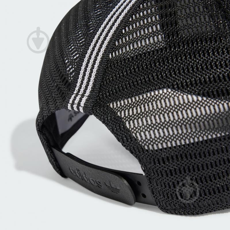 Кепка Adidas CURVED TRUCKER JC6038 OSFW черный - фото 4