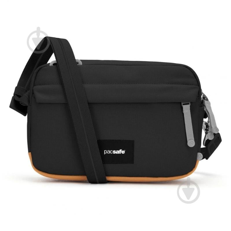 Сумка Pacsafe GO crossbody 2,5 л чорний - фото 1