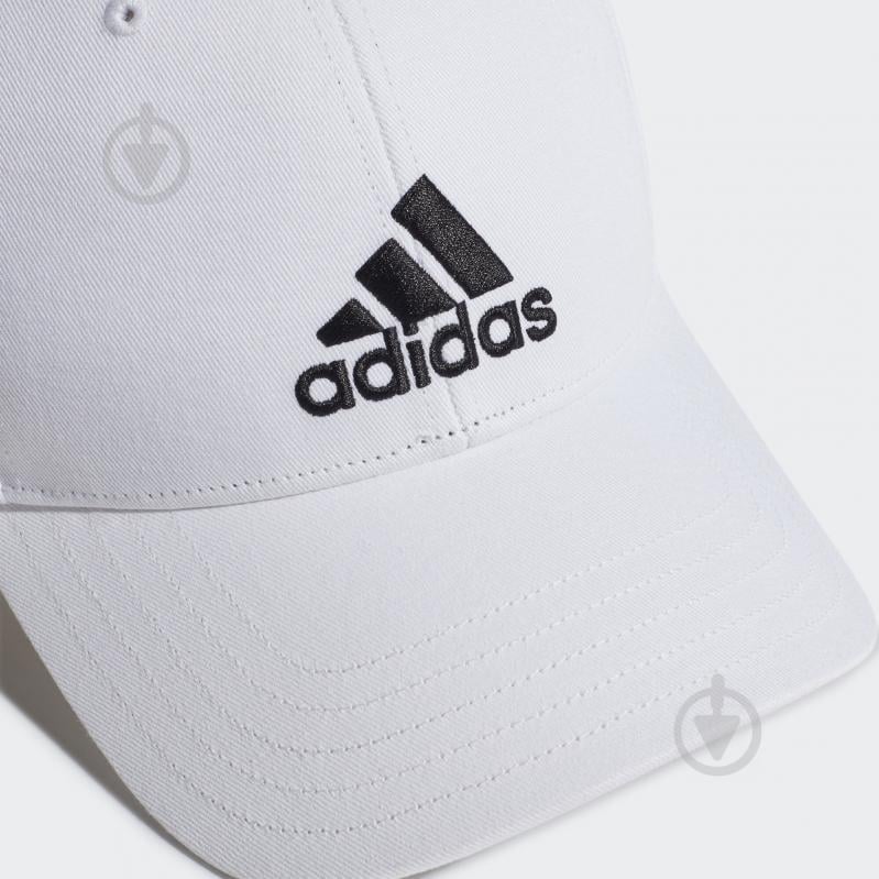 Кепка Adidas BBALL CAP COT FK0890 OSFC белый - фото 4