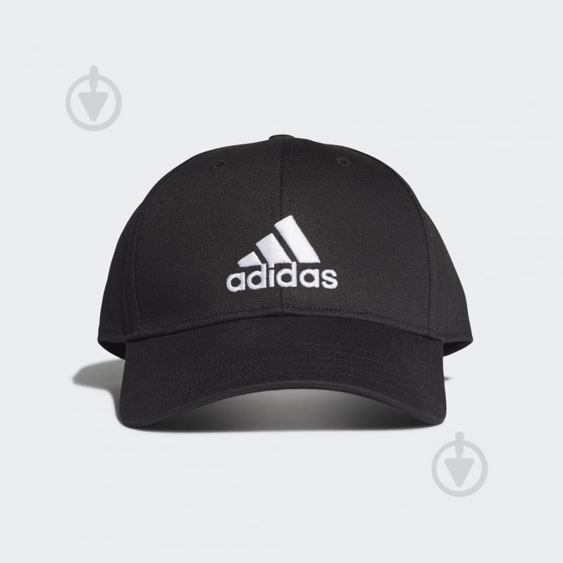 Кепка Adidas BBALL CAP COT FK0891 OSFC черный - фото 1