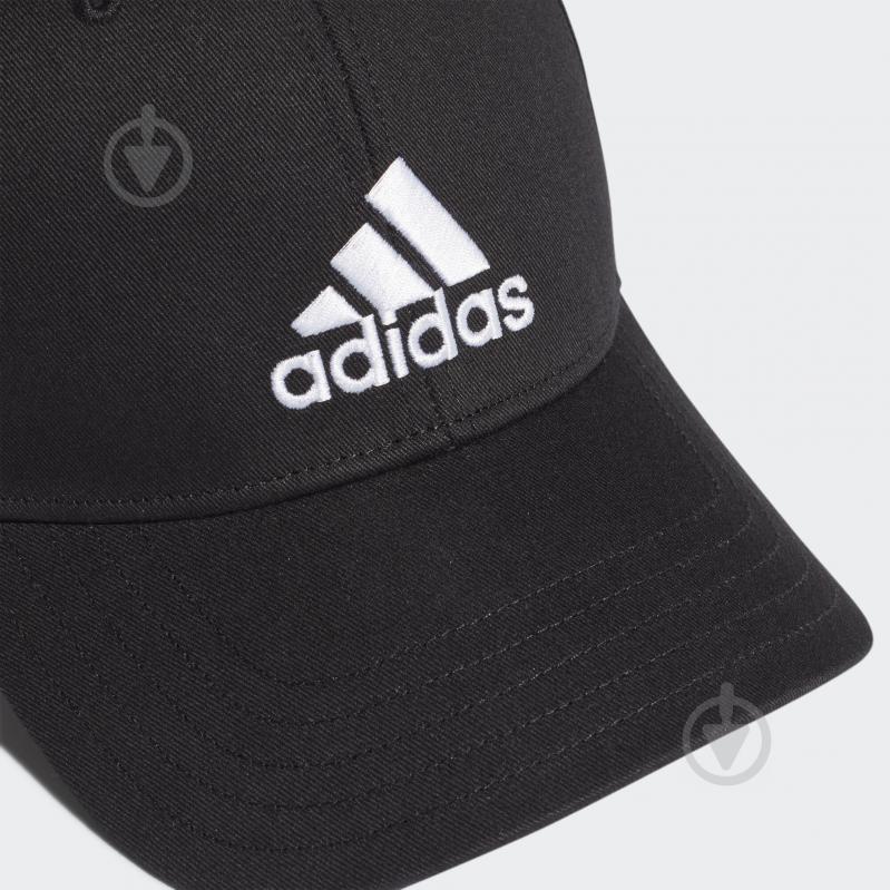 Кепка Adidas BBALL CAP COT FK0891 OSFC черный - фото 6