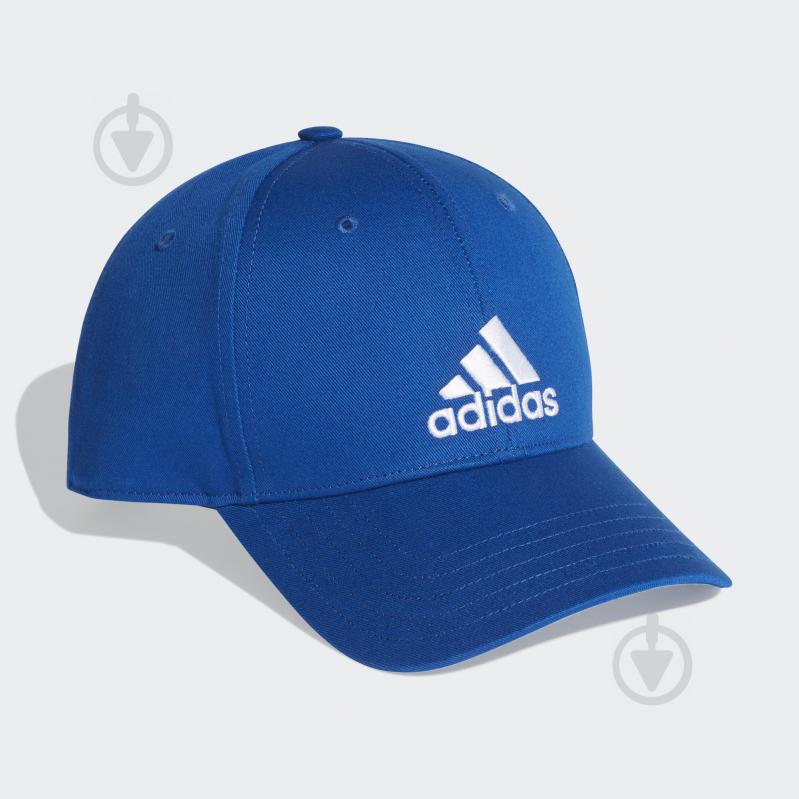 Кепка Adidas BBALL CAP COT FK0892 OS синій - фото 3