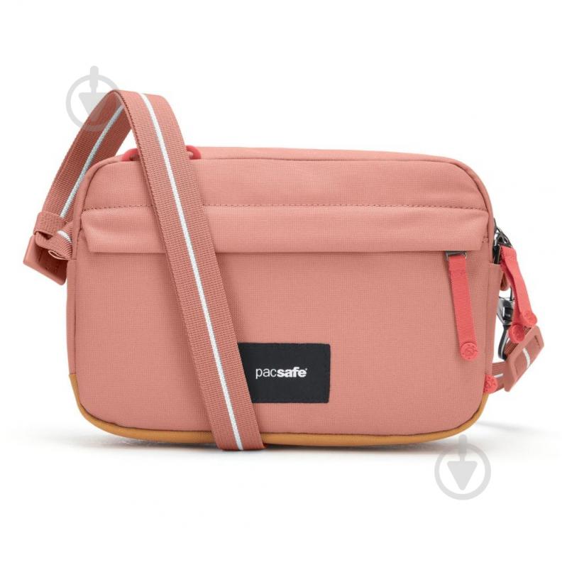 Сумка Pacsafe GO crossbody 2,5 л рожевий - фото 1