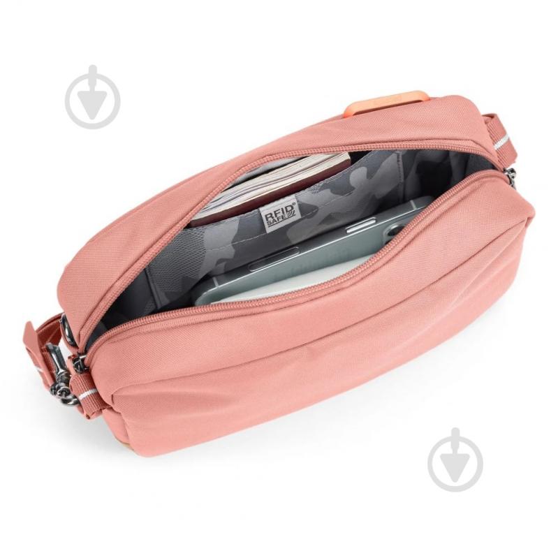 Сумка Pacsafe GO crossbody 2,5 л рожевий - фото 4