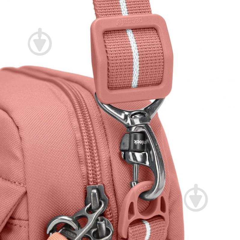 Сумка Pacsafe GO crossbody 2,5 л рожевий - фото 5