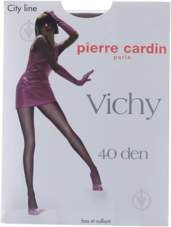 Колготки Pierre Cardin VICHY 40 den ANTILOPE 2 бежевый - фото 1