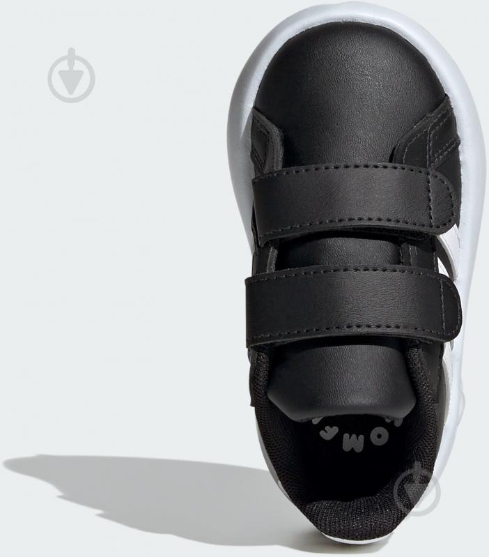 Кроссовки детские демисезонные Adidas GRAND COURT 2.0 CF ID5272 р.24 черные - фото 6 Кроссовки детские демисезонные Adidas GRAND COURT 2.0 CF ID5272 р.24 черные - фото 6