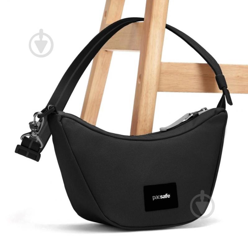 Сумка Pacsafe GO Lunar Crossbody чорний - фото 3