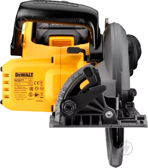 Пилка дискова DeWalt 54V DCS577N - фото 6