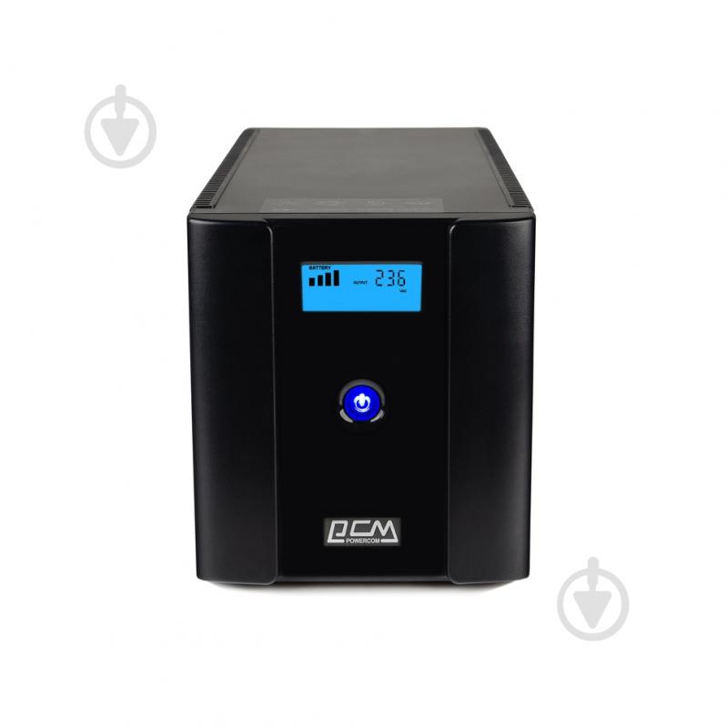 Источник бесперебойного питания (ИБП) Powercom RPT-1500AP LCD SCHUKO RPT-1500AP.LCD (SCHUKO) - фото 2