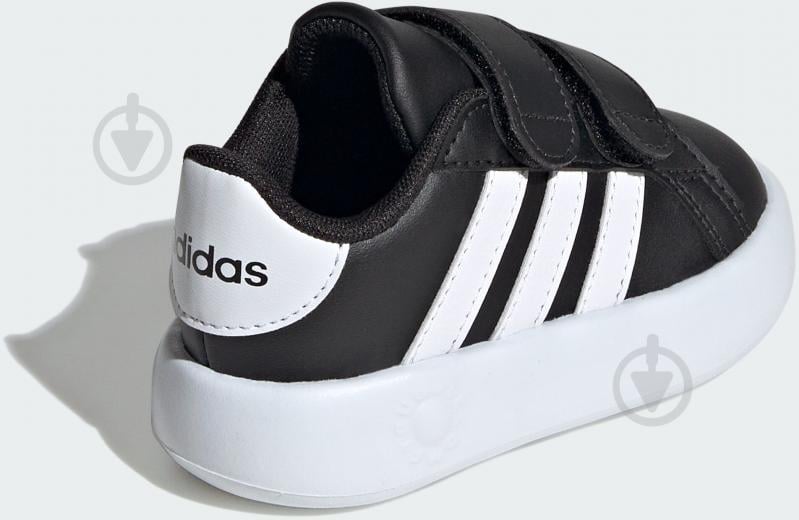 Кроссовки детские демисезонные Adidas GRAND COURT 2.0 CF ID5272 р.26 черные - фото 4