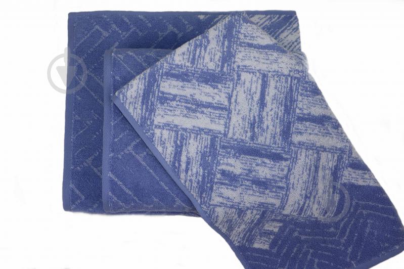 Полотенце махровое Shane 50x90 см синий с рисунком La Nuit - фото 4