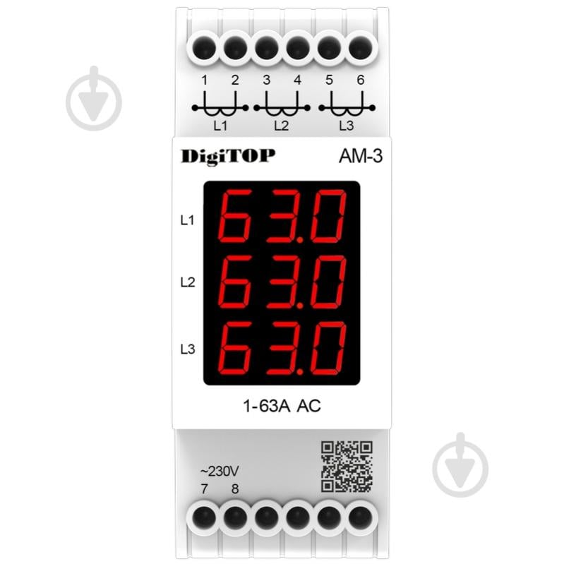 Амперметр DigiTOP АМ-3 - фото 2