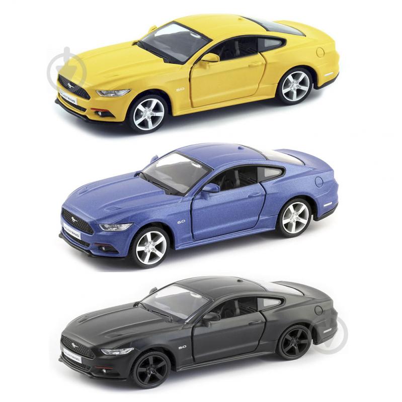 Машинка Uni Fortune Ford Mustang (2015) 554029M цвет в ассортименте 1:32 - фото 1