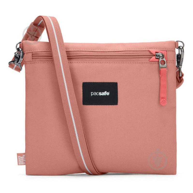 Сумка Pacsafe GO crossbody pouch 3,5 л рожевий - фото 1