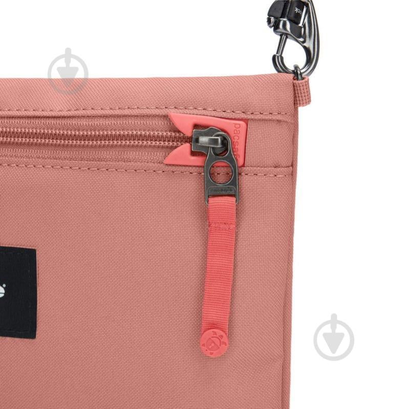 Сумка Pacsafe GO crossbody pouch 3,5 л рожевий - фото 5