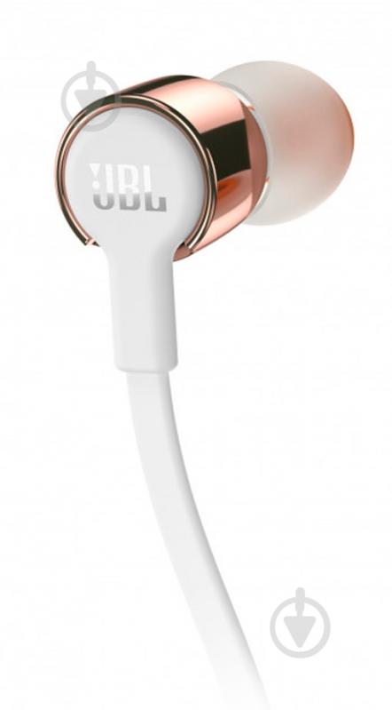 Гарнитура JBL T210 rose/gold (JBLT210RGD) - фото 3