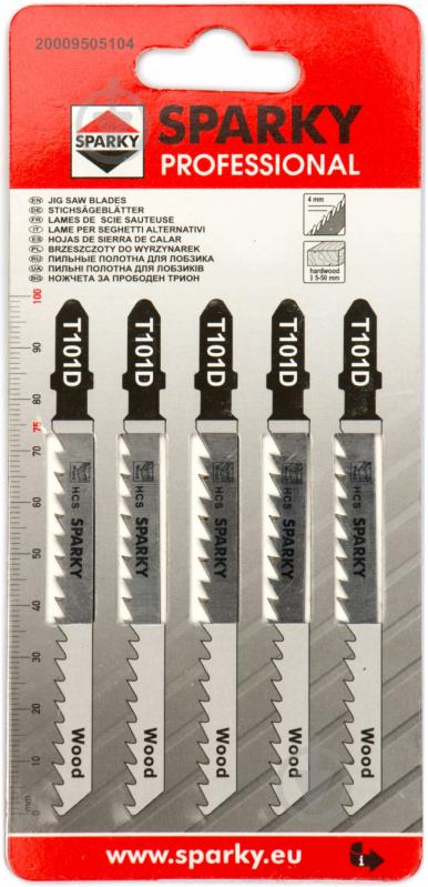 Пилочка для электролобзика Sparky T101D 5 шт. - фото 1