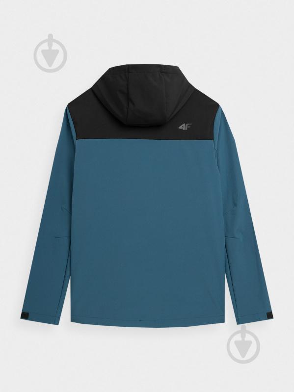 Куртка 4F SOFTSHELL JACKET M155 4FAW23TSOFM155-32S р.M синяя - фото 5