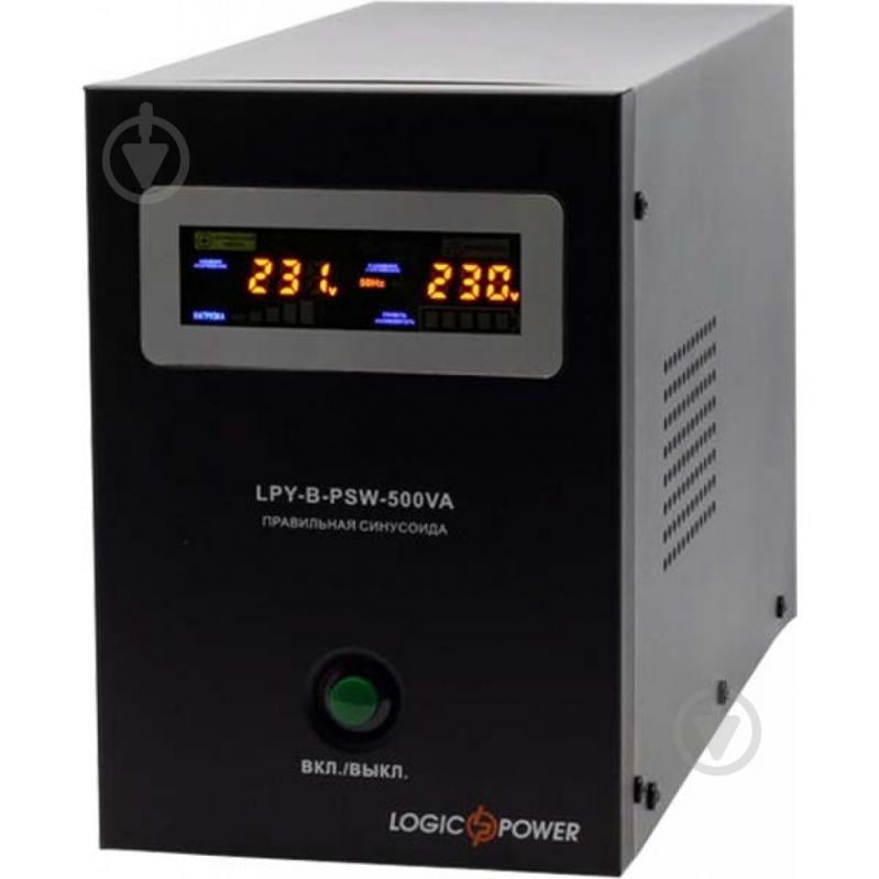 Джерело безперебійного живлення (ДБЖ) LogicPower LPY-B-PSW-500VA+ (350Вт)5A/10A 4149