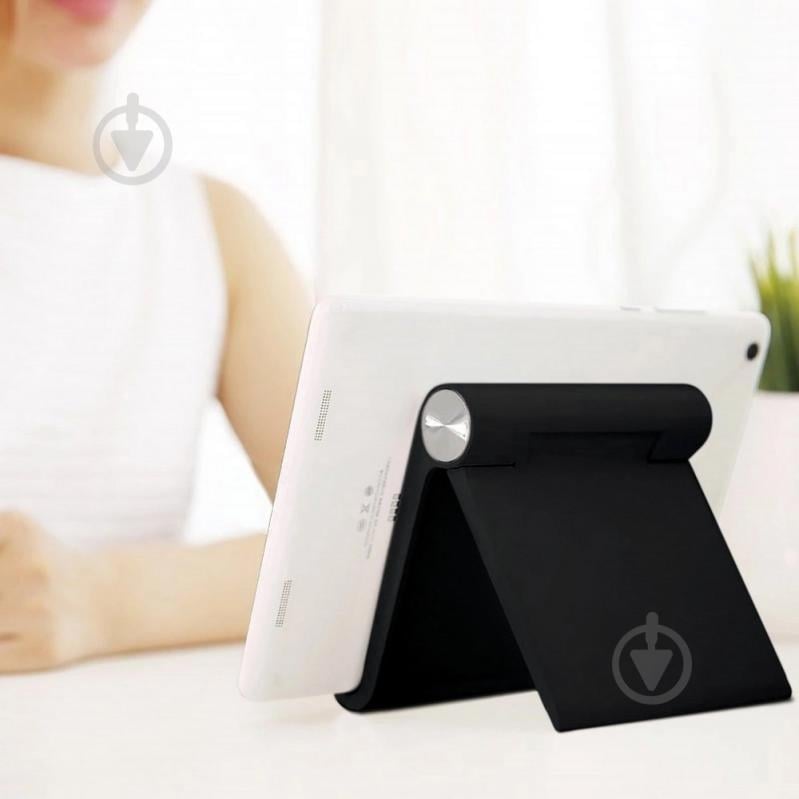 Подставка UGREEN LP115 Multi-Angle Adjustable Portable Stand for Phone/Tablet Black (50748) - фото 4