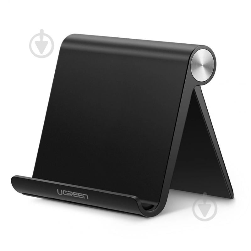 Подставка UGREEN LP115 Multi-Angle Adjustable Portable Stand for Phone/Tablet Black (50748) - фото 1