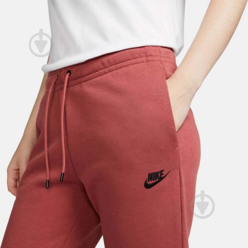 Штани Nike ESSNTL PANT REG FLC MR DX2320-691 р. XL бордовий - фото 3