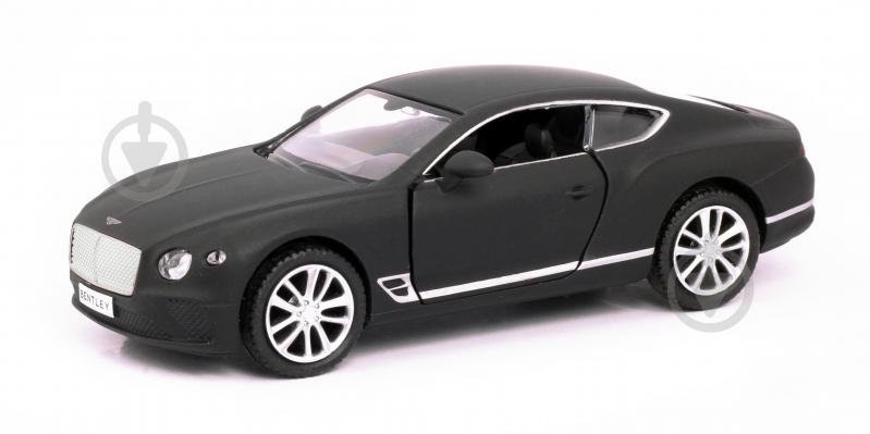 Машинка Uni Fortune Bentley Continental GT (2018) чорний 1:32 - фото 1